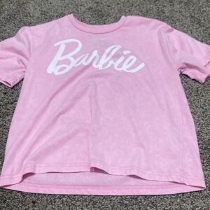 size small barbie tshirt